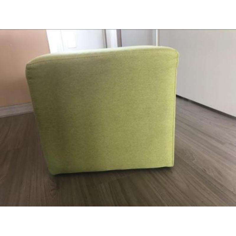 Groene poef te koop