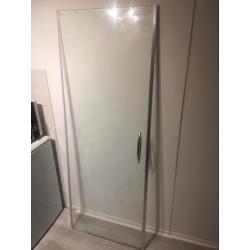 Douche deur met wand