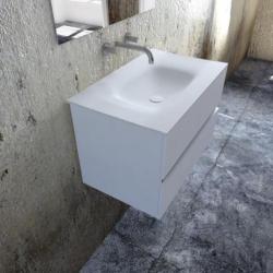 Zaro Badkamermeubel met Solid Surface wastafel 80cm compleet