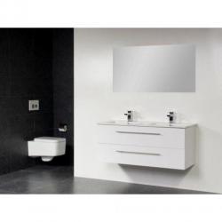 Saniclass Exclusive line Kera 120 badmeubel Wit 2 lades