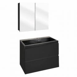 Badmeubelset Differnz The Collection 60x43x61 cm Zwart/Zw...