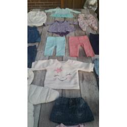 Zakken baby kleding maat 50 tot 74