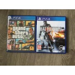 Playstation 4 + 8 spellen