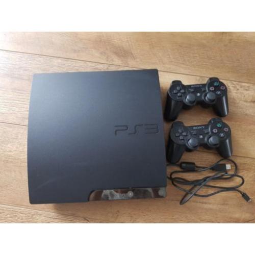 Ps 3 120 gb, incl 2 controllers en spellen
