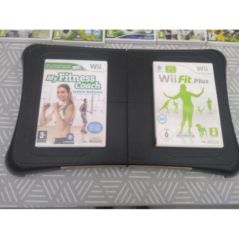 Hoop Nintendo Wii spellen (Fifa,Just dance,Wiifit Plus)