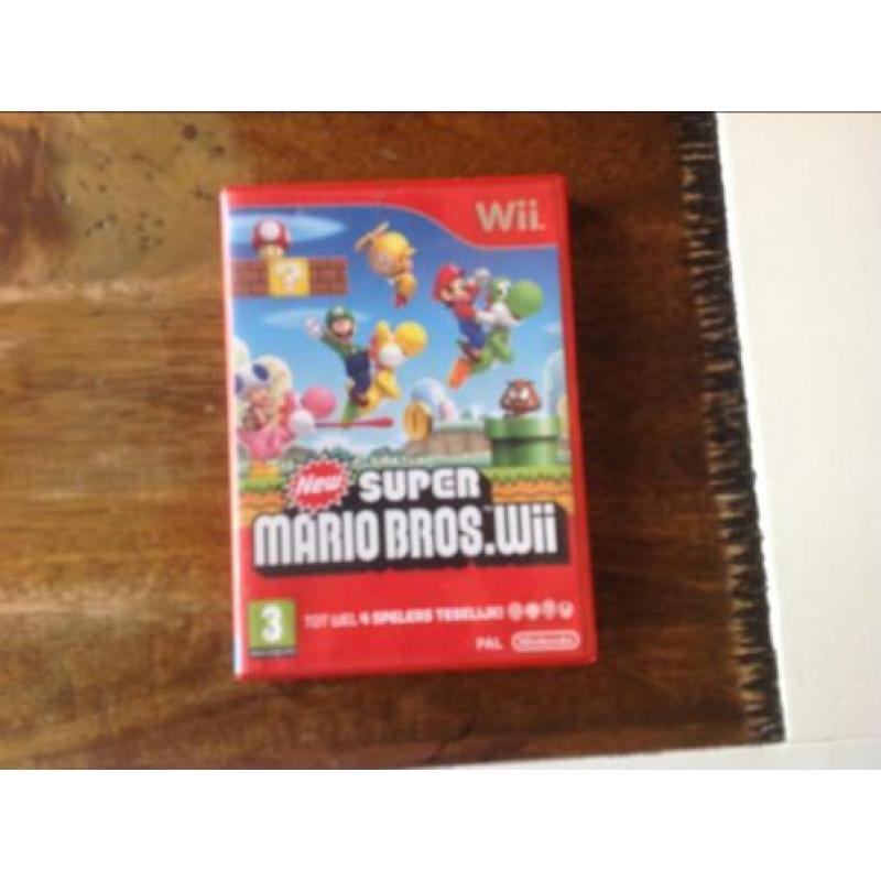 Wii super mario bros en super mario galaxy 2