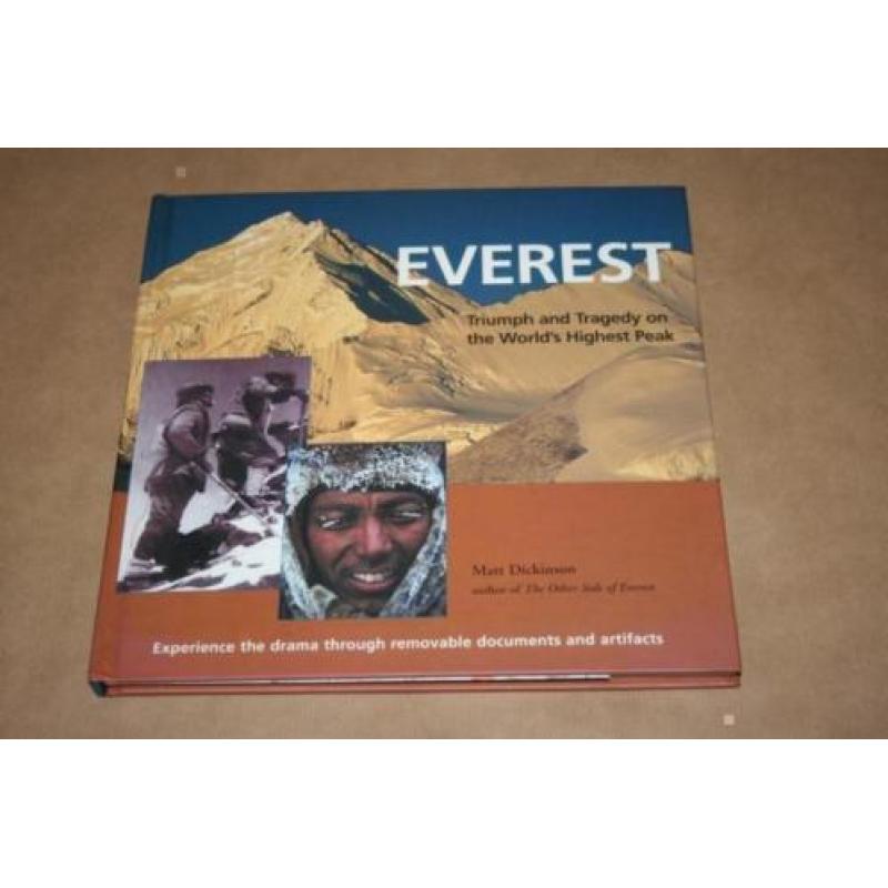 Boek - Everest - Speciale bergbeklimmers uitgave !!