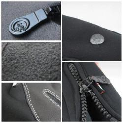 Fulljion Vissen Handschoenen Zwarte Antislip Winter Warmte