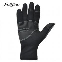 Fulljion Vissen Handschoenen Zwarte Antislip Winter Warmte