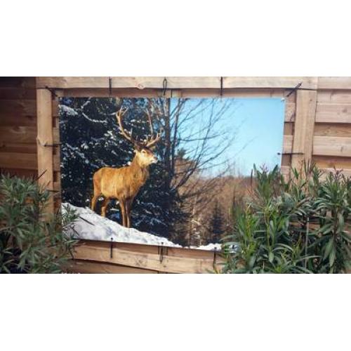 Buitenposter 90x90 cm