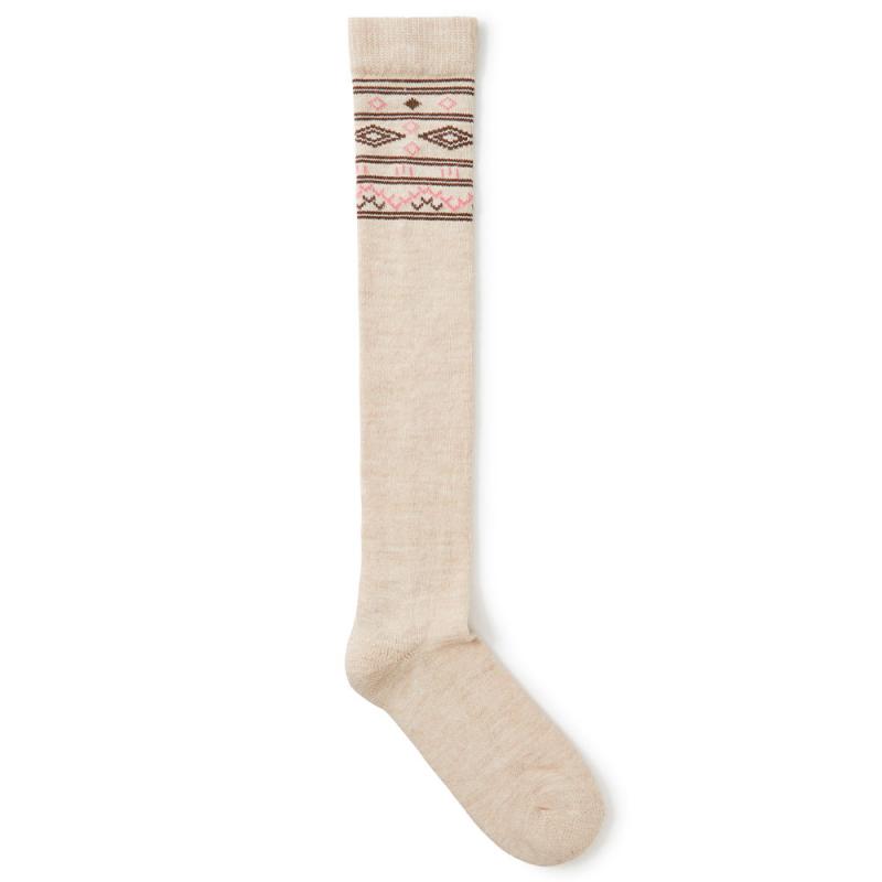 Rolestown alpaca sokken Oat Long